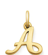 James Avery 14K Gold Script Initial Charm