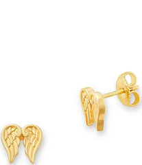James Avery 14K Gold Angel Wings Stud Earrings