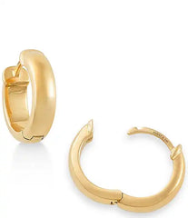 James Avery 14K Gold Hinged Huggie Earrings