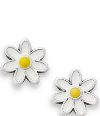 James Avery Enamel Mini Flower Stud Earrings