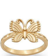 James Avery 14K Festival Butterfly Ring