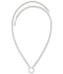 James Avery Beaded Chain Changeable Charm Holder Necklace
