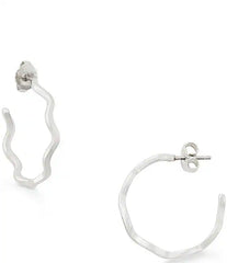 James Avery Squiggle Hoop Earrings