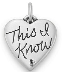 James Avery Jesus Loves Me Charm