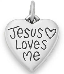 James Avery Jesus Loves Me Charm