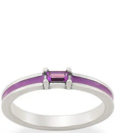 James Avery Enamel Gemstone Stacker Ring