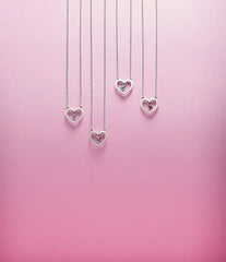 James Avery Dancing Gemstone Heart Short Pendant Necklace