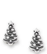James Avery Petite Christmas Tree Stud Earrings