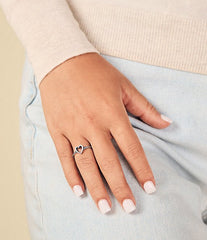 James Avery Delicate Beaded Heart Ring