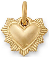 James Avery Brilliant Heart 14K Gold Charm