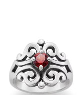 James Avery Spanish Birthstone Lace Ring with Lab-Created Gem