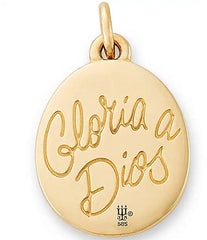 James Avery 14K Gold Gloria a Dios Charm