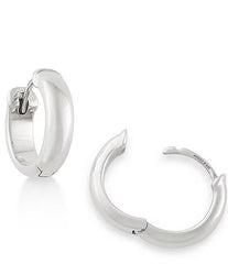 James Avery Sterling Silver Hinged Huggie Earrings