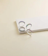 James Avery Stacker Ring with Lab-Created Multi Gemstones