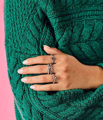 James Avery Stacker Ring with Lab-Created Multi Gemstones