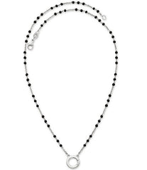 James Avery Enamel Beaded Changeable Charm Holder Necklace