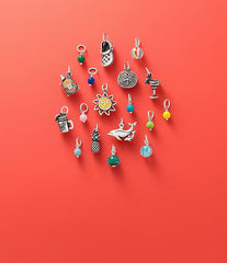 James Avery Mini Rainbow Art Glass Bead Charm