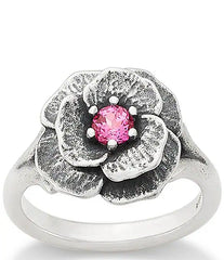 James Avery Gemstone Floral Ring