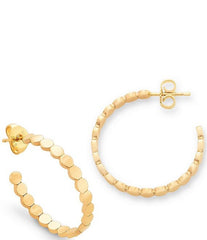 James Avery 14k Gold Confetti Hoop Earrings