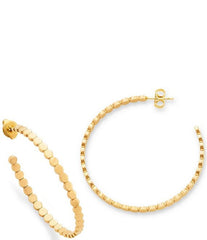 James Avery 14k Gold Confetti Hoop Earrings