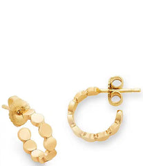 James Avery 14k Gold Confetti Hoop Earrings