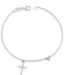 James Avery Faith and Love Line Bracelet