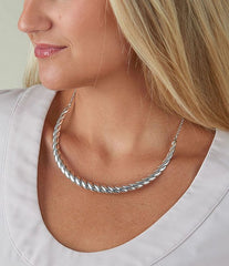 James Avery Half Twist Collar Necklace