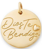 James Avery 14K Gold Dios Te Bendiga Charm