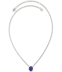 James Avery Oval Gemstone Short Pendant Necklace