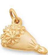 James Avery 14K Gold Floral Bouquet Charm