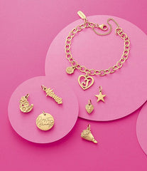 James Avery 14K Gold Floral Bouquet Charm