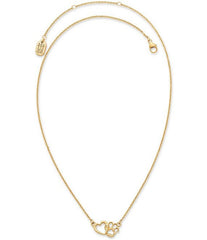 James Avery Furry Friends Heart Short Pendant Necklace
