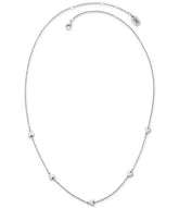 James Avery Sterling Silver Delicate Hearts Station Necklace