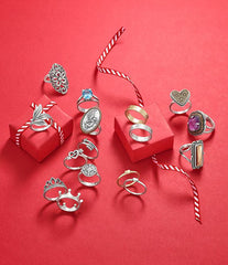 James Avery Sterling Silver Princess Crown Novelty Ring