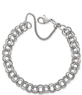 James Avery Double Link Charm Bracelet