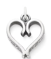 James Avery "Forever and Always" Heart Charm