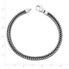 Square Foxtail Link Bracelet