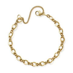 Medium Twist Charm Bracelet