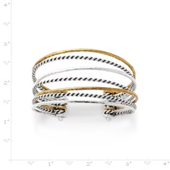 Multi-Layered Cuff Bracelet