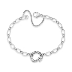 Ornate Circlet Changeable Charm Bracelet