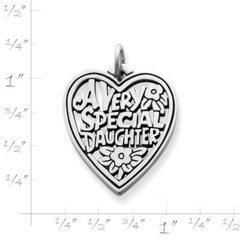 "Very Special Daughter" Charm
