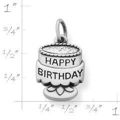 Tiny Birthday Cake Charm