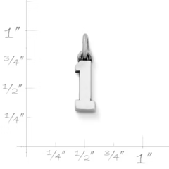 Ivy League Number Charm