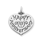 "Happy Anniversary" Charm