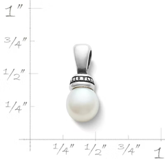 Beaded Pendant with 6mm Cultured Pearl