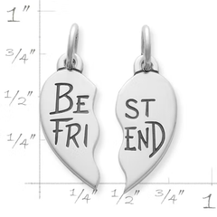 "Best Friend" Charm Set