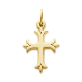 Fleuree Cross Charm