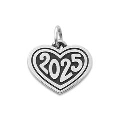 Heart Year Charm