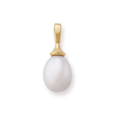 Teardrop Cultured Pearl Pendant