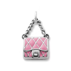 Enamel Fashion Purse Charm